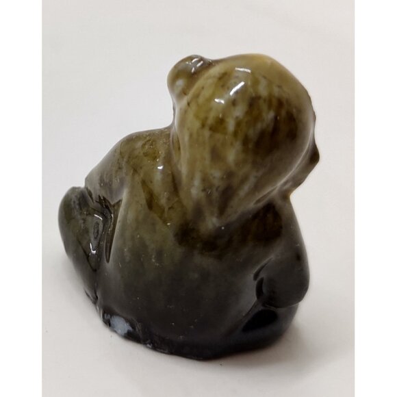 Wade Whimsies Chimpanzee Mini Figurine England Vintage Ceramic Animal - Picture 2 of 3